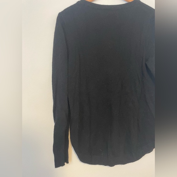 Gap Size M Crewneck Black Sweater - Picture 4 of 8